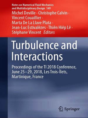 cover image of Turbulence and Interactions